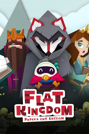 Cover art of Flat Kingdom Paper's Cut Edition