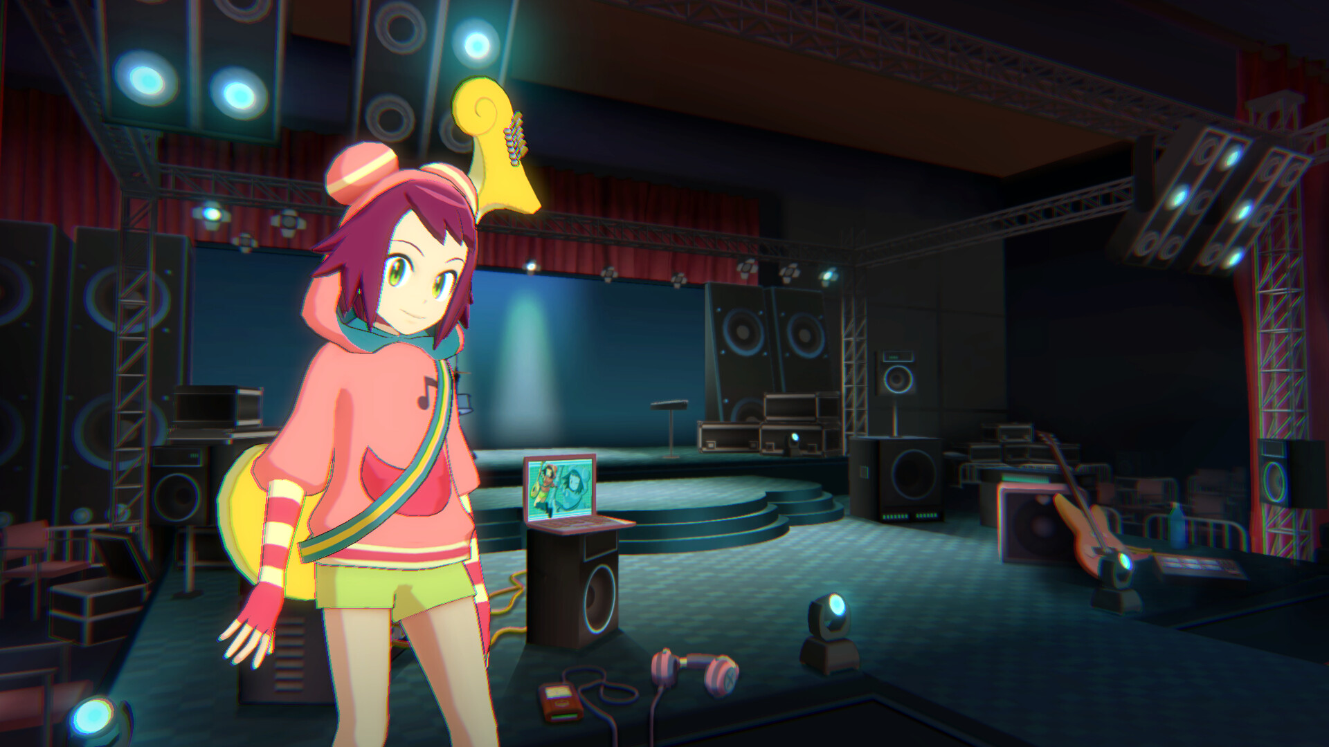 Mega Man Star Force Legacy Collection – Sonia Strumm and Luna Platz Character Model Pack Featured Screenshot #1