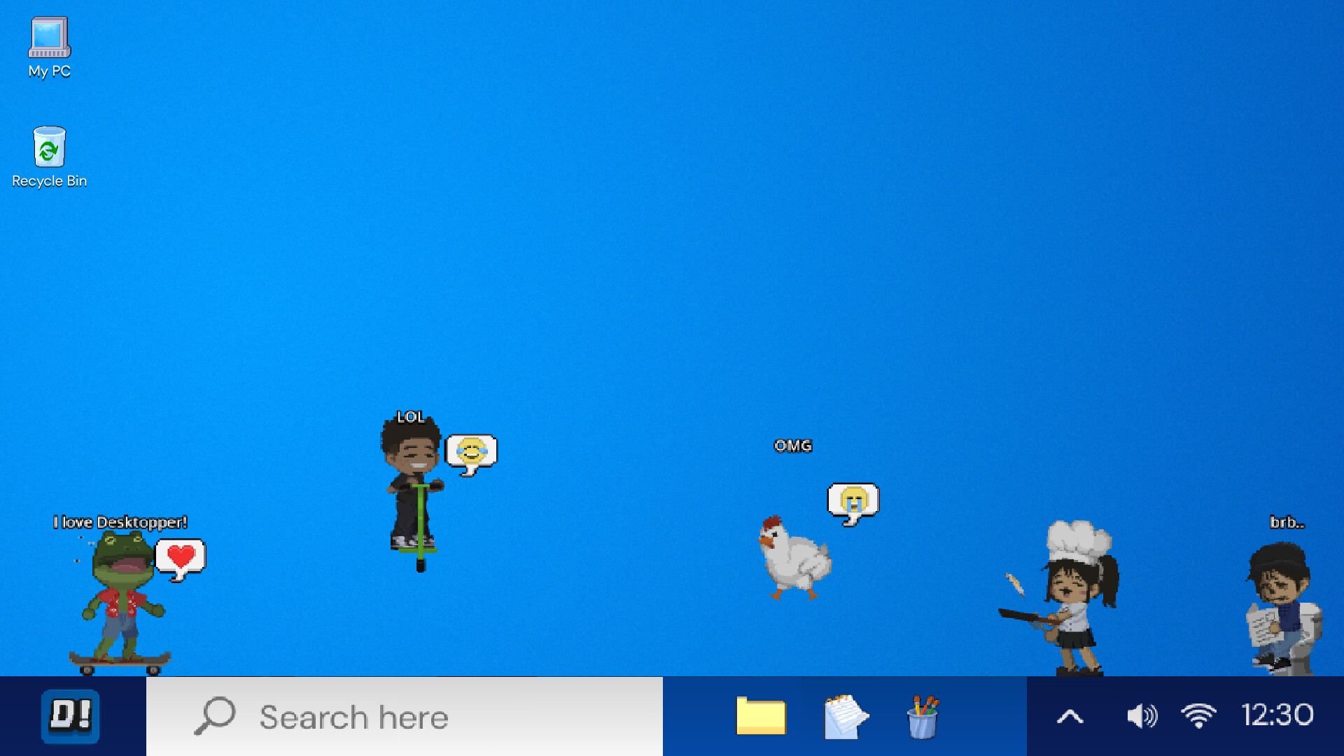 Desktopper! screenshot #1