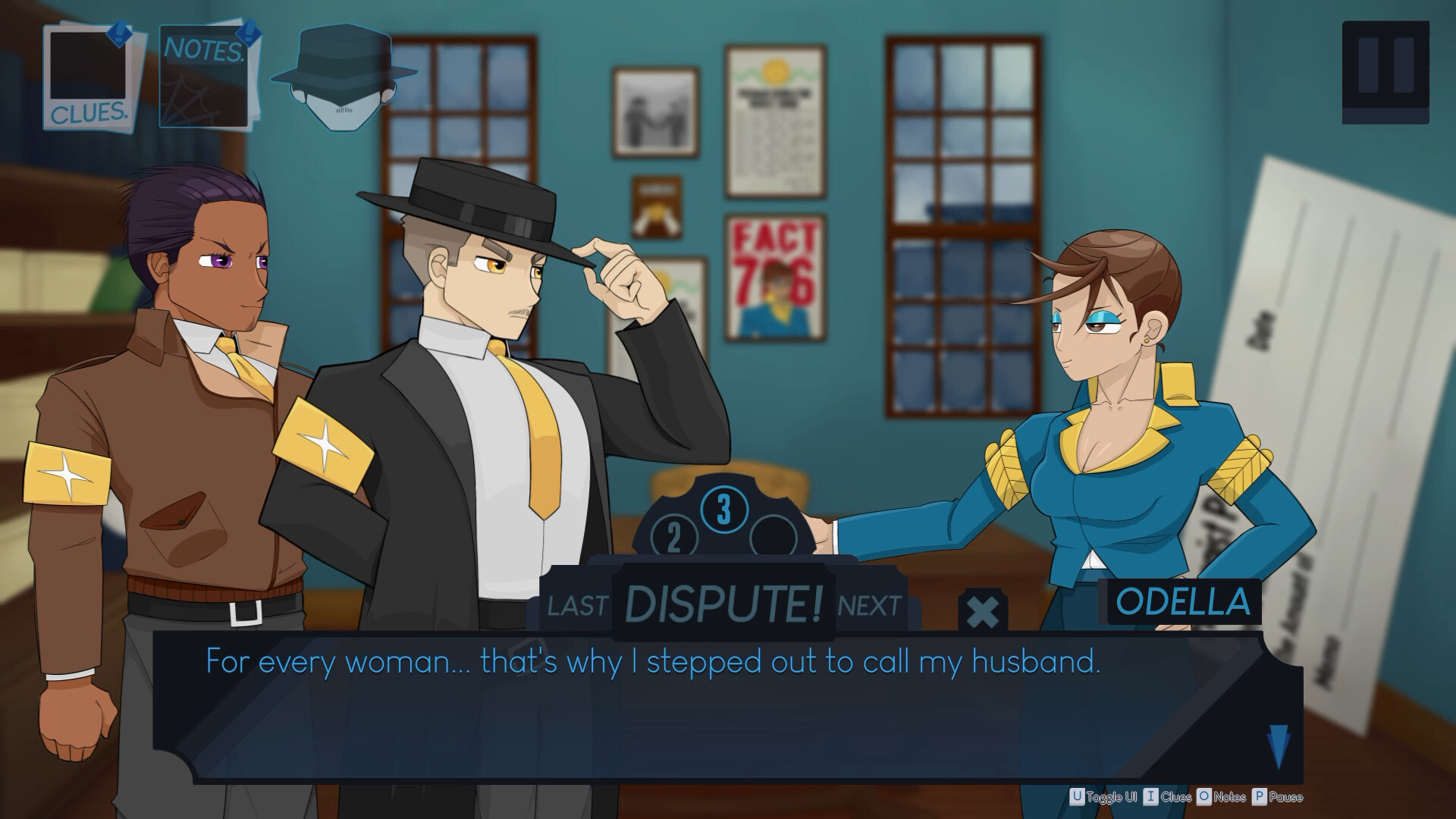 Sleuth Saga: Under Starless Skies screenshot #1