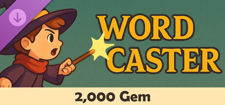 Wordcaster - 5000 Gem Header Image