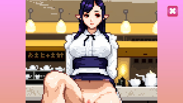 Sexy Elf - Pixel Maid Cafe DLC