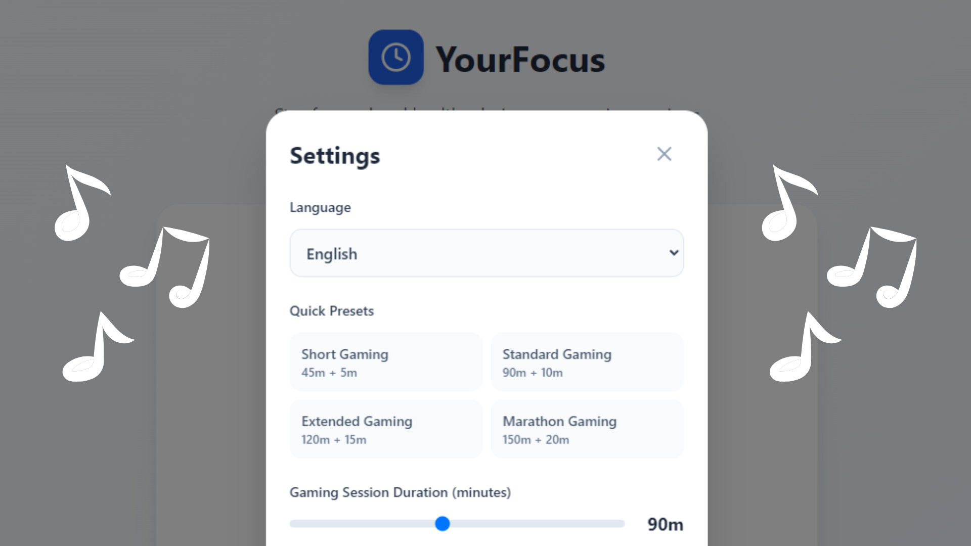 YourFocus Soundtrack Featured Screenshot #1