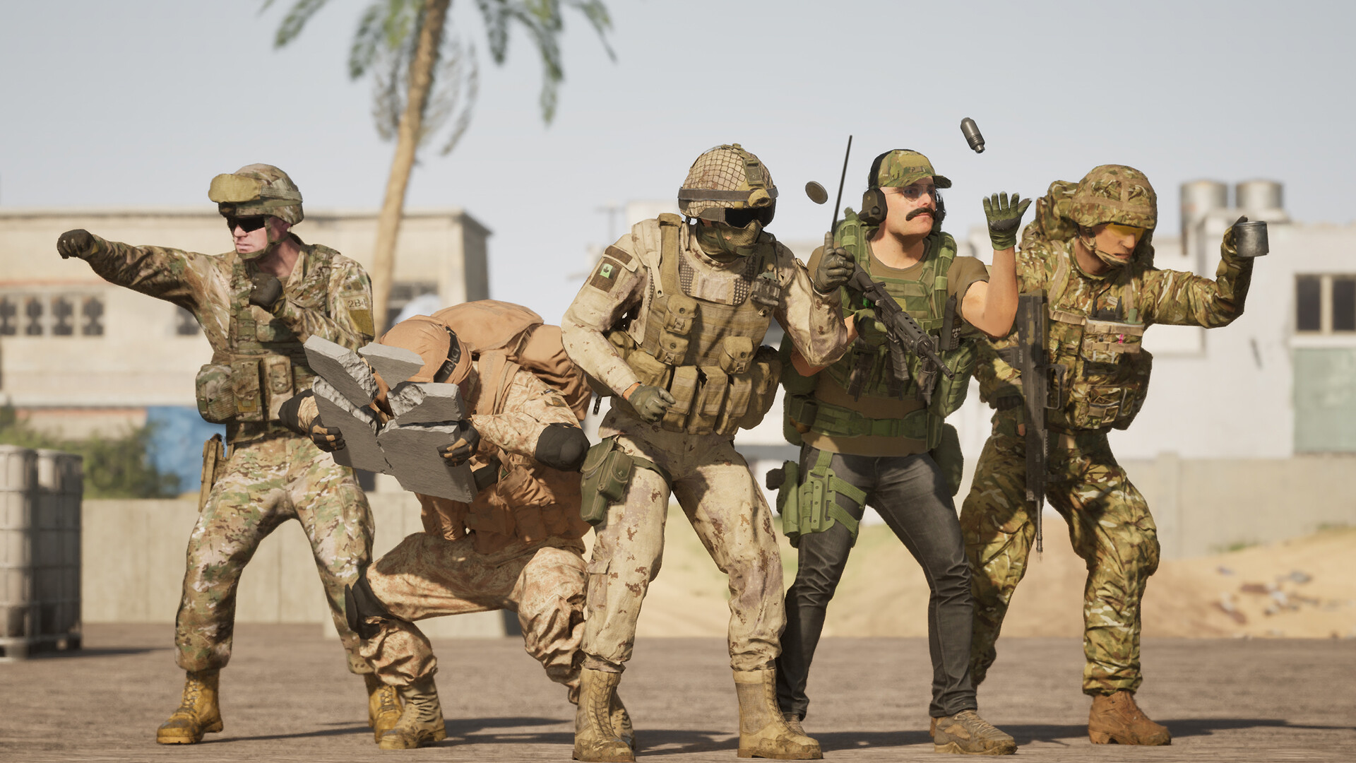 Squad Emotes - Downtime Pack screenshot 1