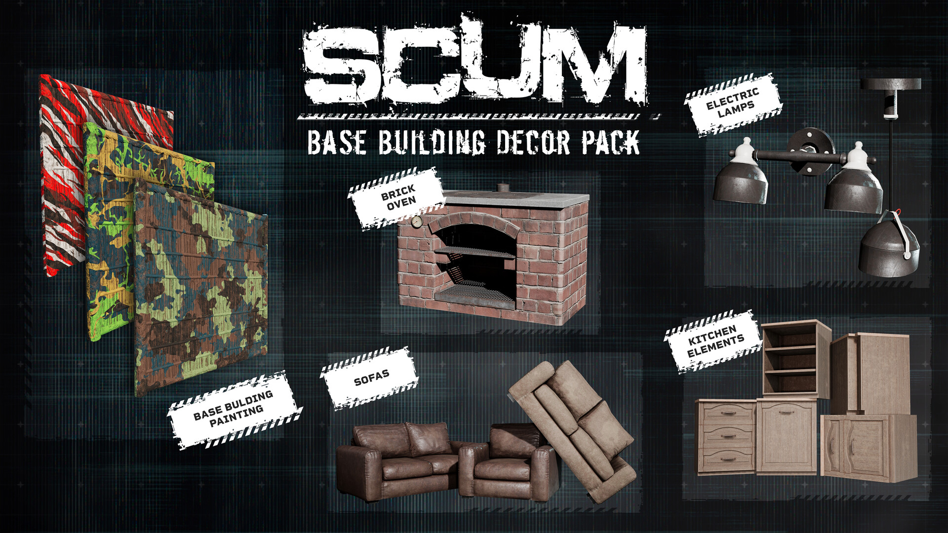 SCUM Base Building Decor Pack Featured Screenshot #1