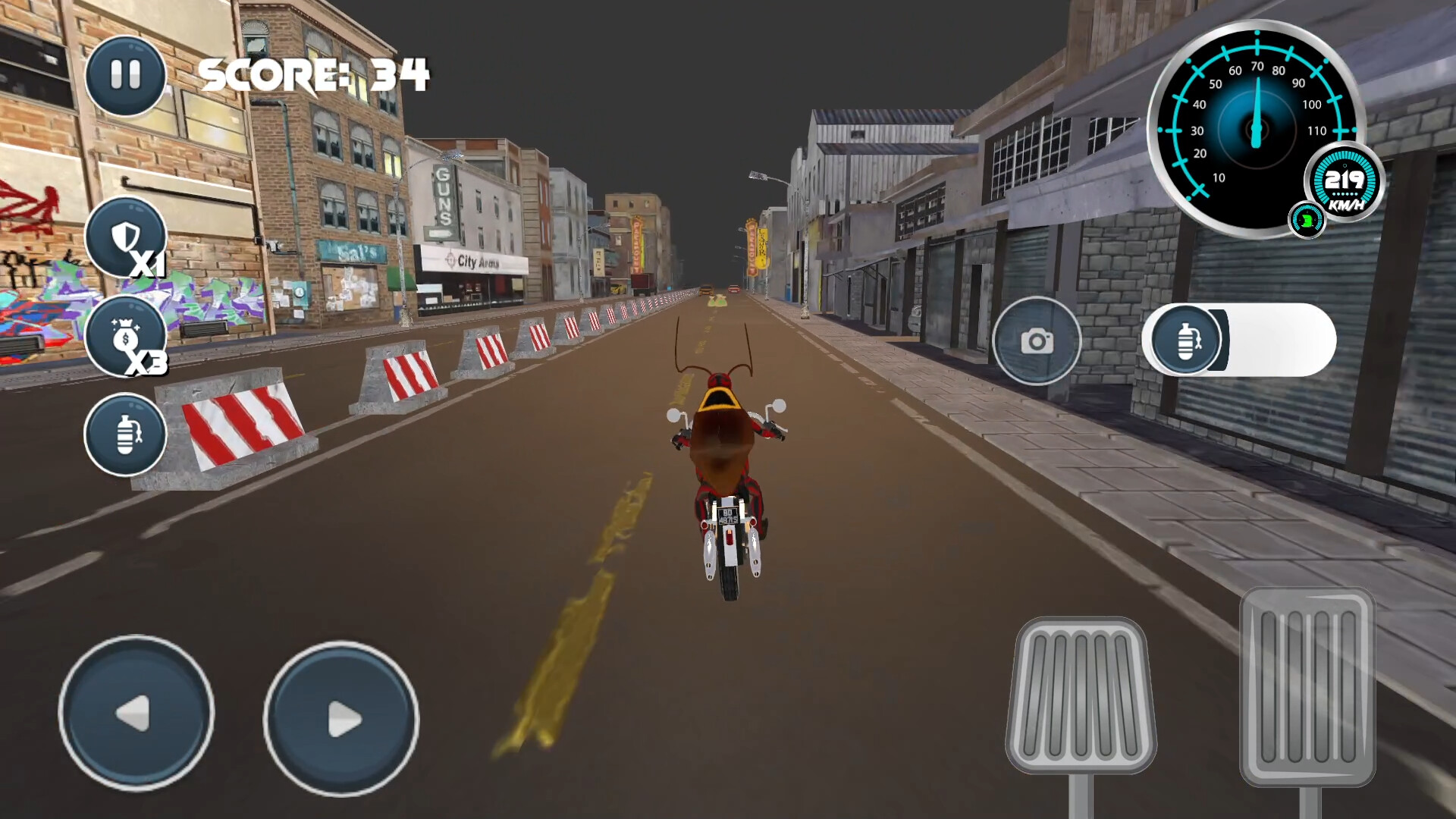 Roach with Bike screenshot #5