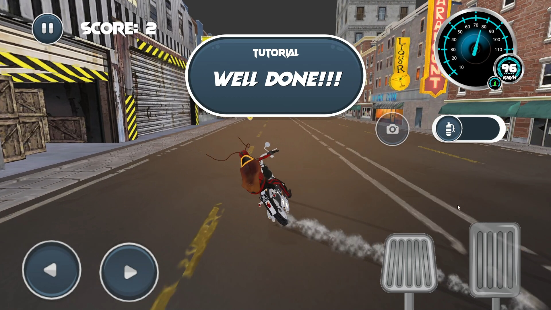 Roach with Bike screenshot #1