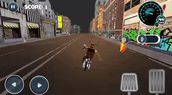 Roach with Bike video 2