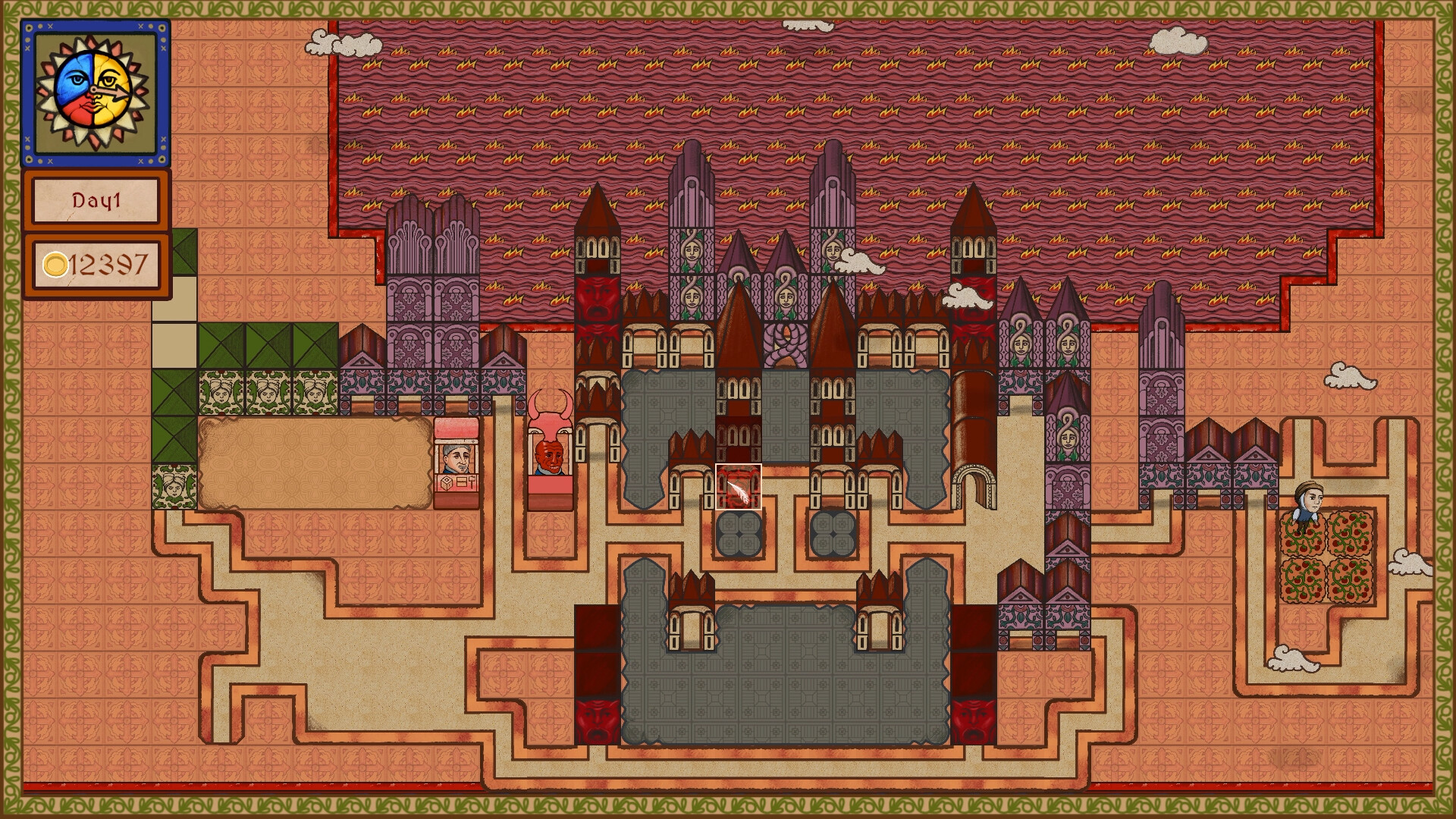 Скриншот игры Scribed castle - 7