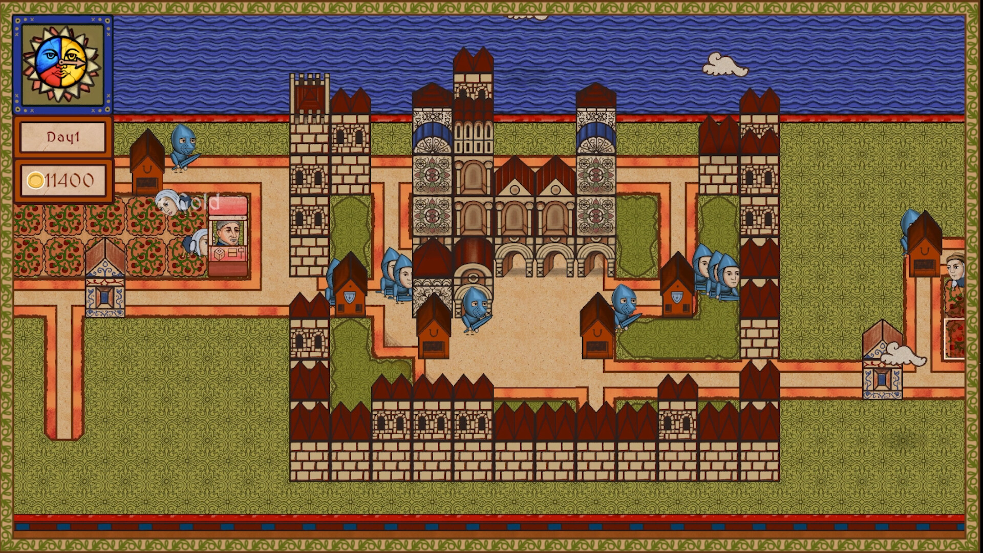 Скриншот игры Scribed castle - 3