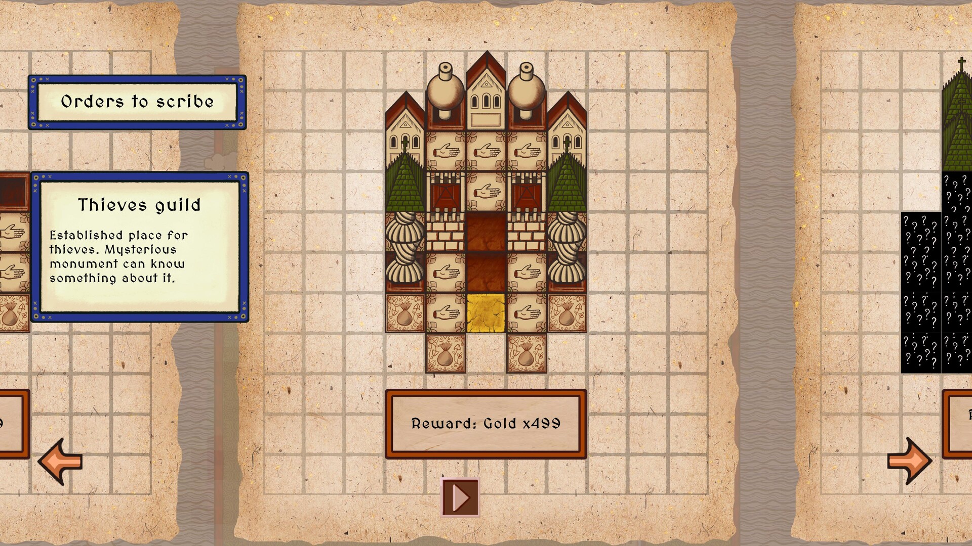 Скриншот игры Scribed castle - 4