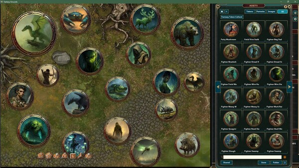 Fantasy Grounds - Fantasy Token Collection - Swamp Denizens 01