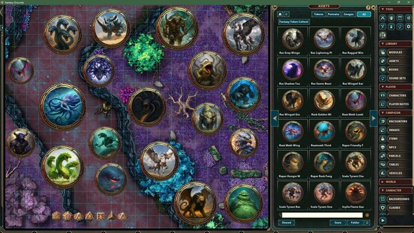 Fantasy Grounds - Fantasy Token Collection - Monstrosity 01