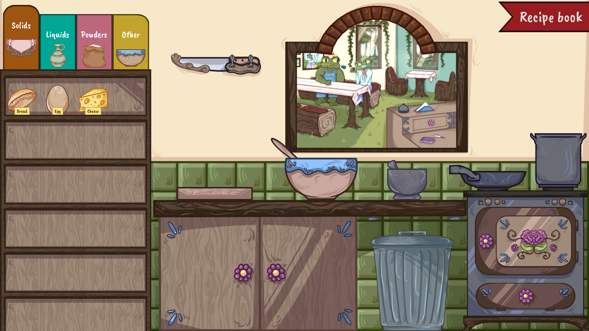Food for Frog — gameplay screenshot 1
