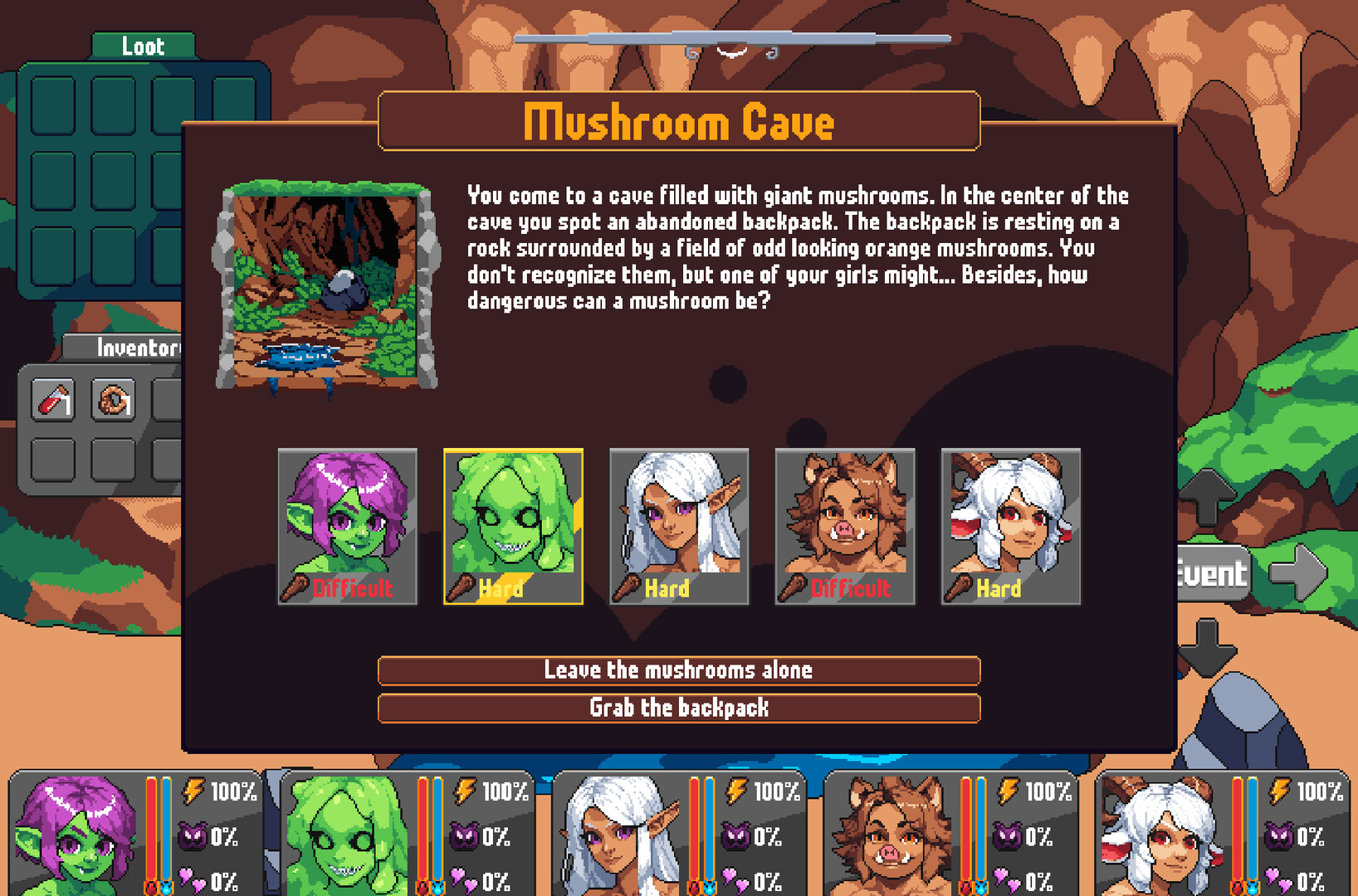 Monstrous Dungeonのスクリーンショット 1