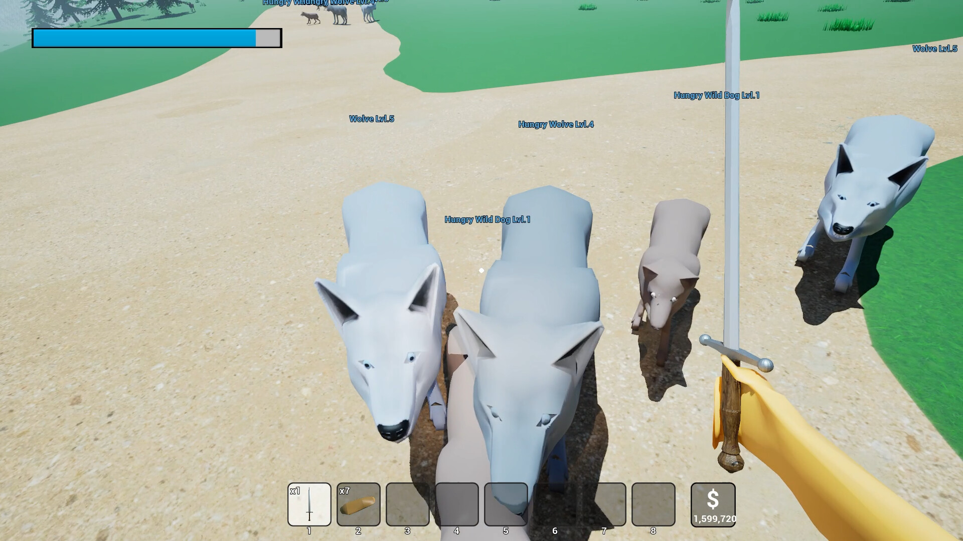 Humanlike Sword Art screenshot #1