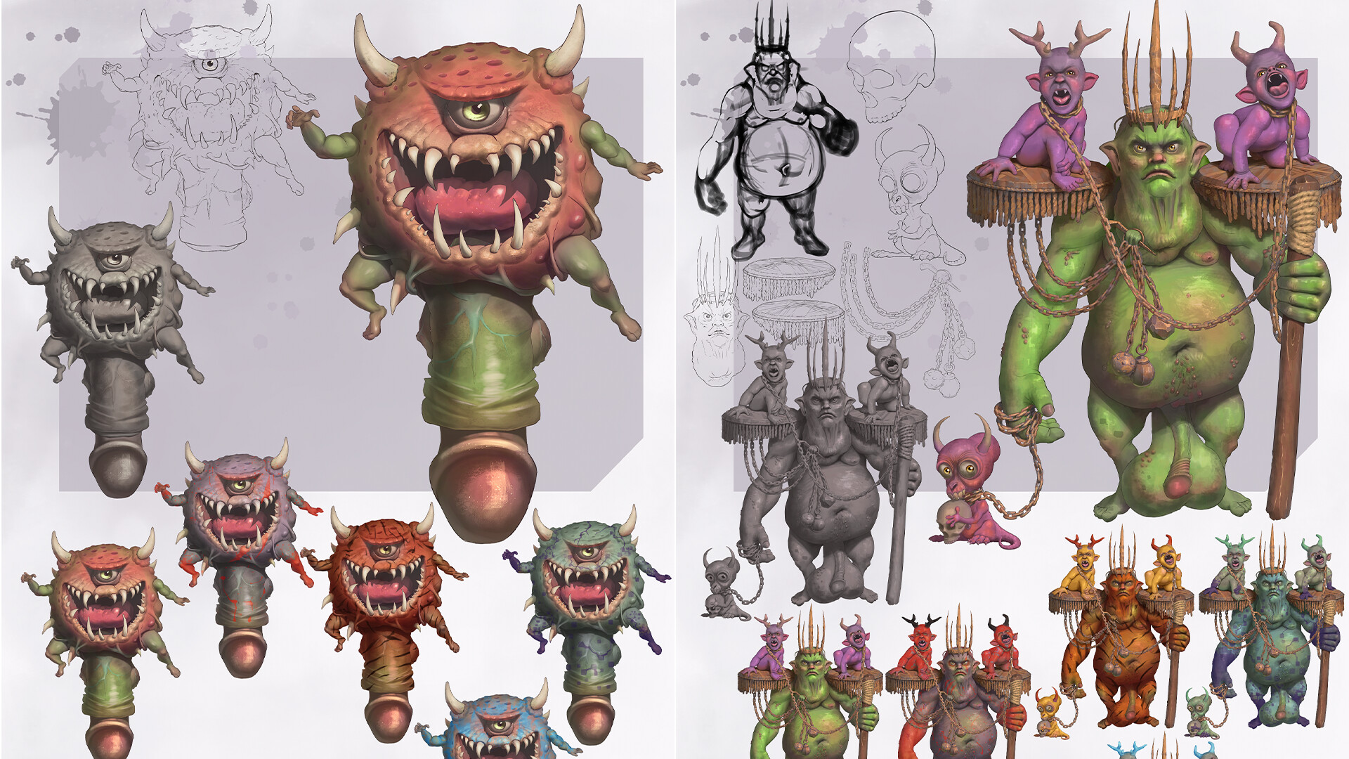 Goblin Dungeons: Digital Artbookのスクリーンショット 1
