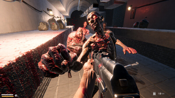 Screenshot of The Last Hope: Exodus gameplay showing in-action mechanics