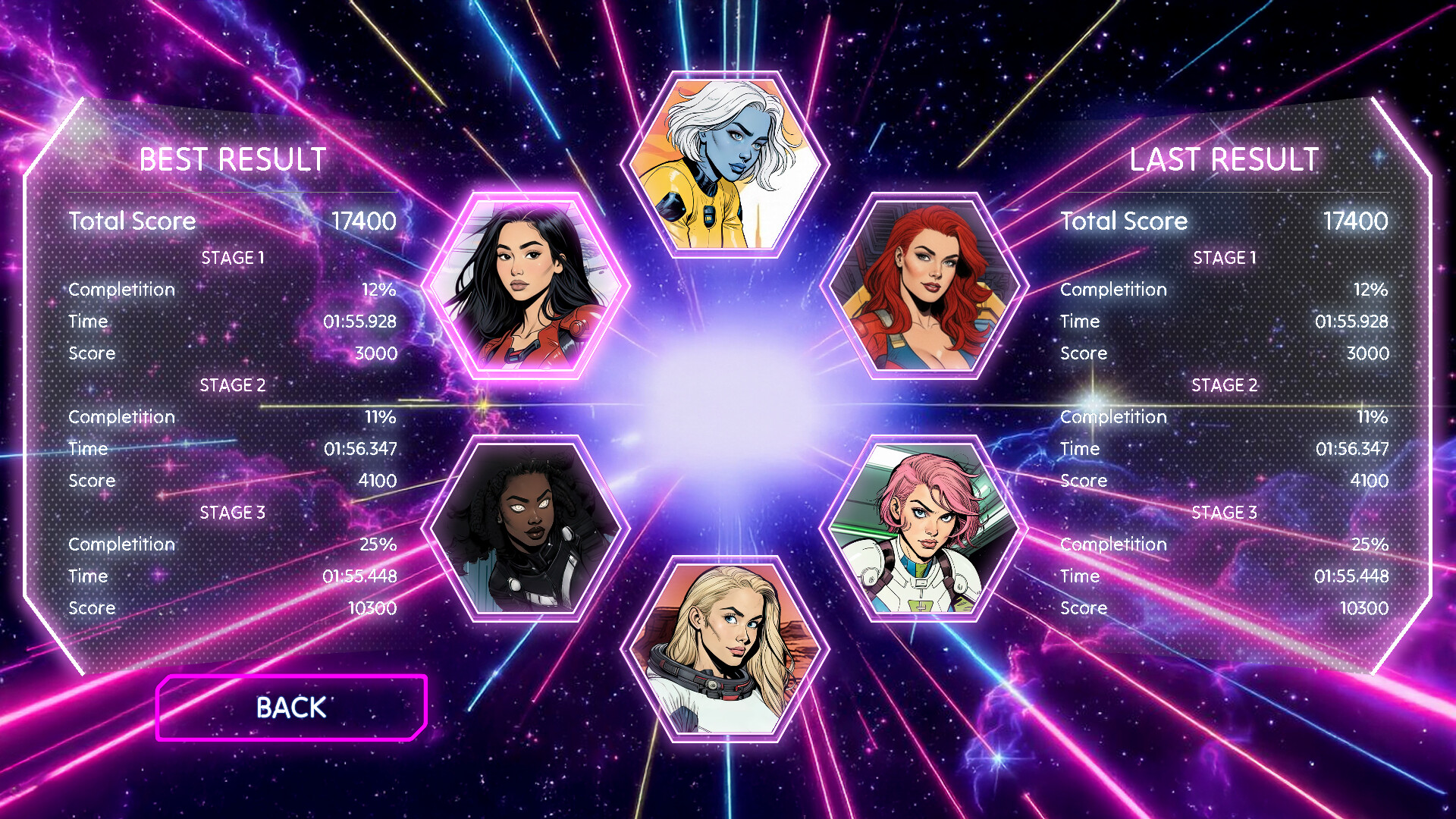 Star Panic: Cosmic Queens screenshot #2