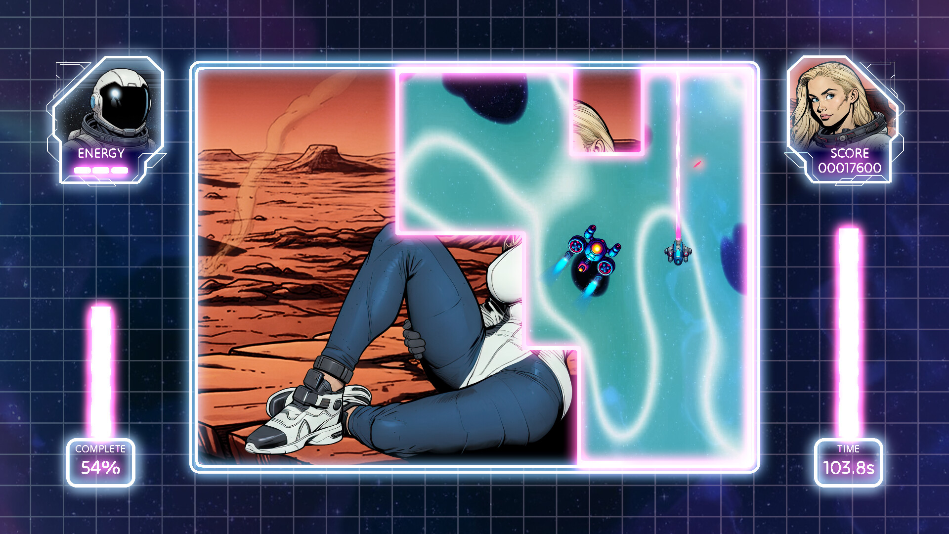 Star Panic: Cosmic Queens screenshot #1