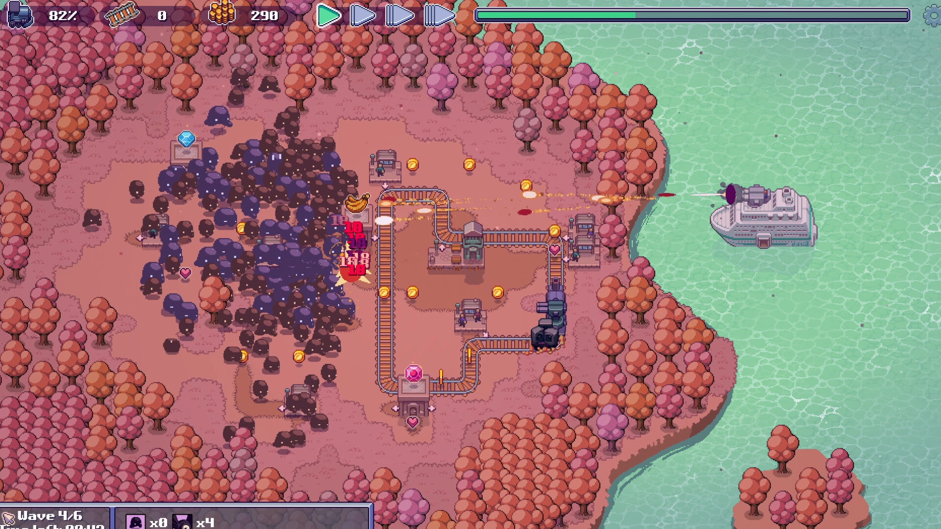 Choo Choo Defenders screenshot #8