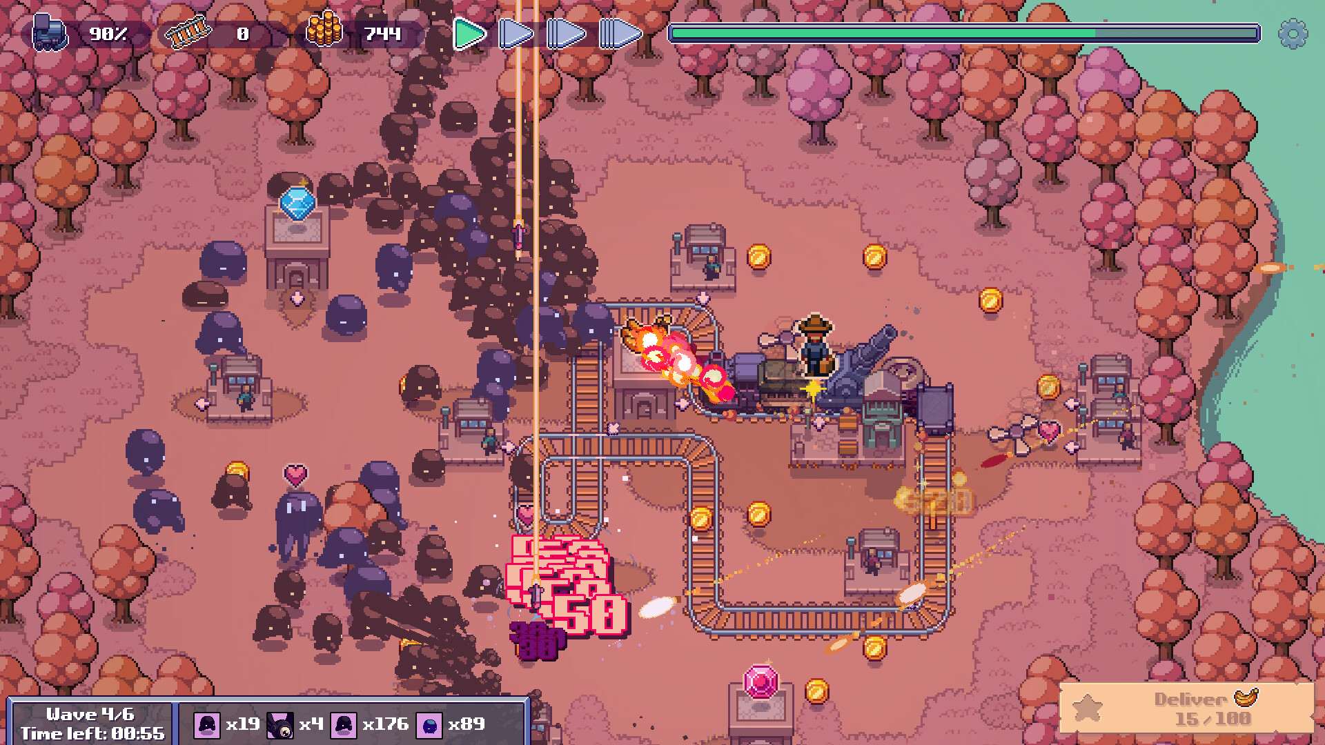 Choo Choo Defenders screenshot #6