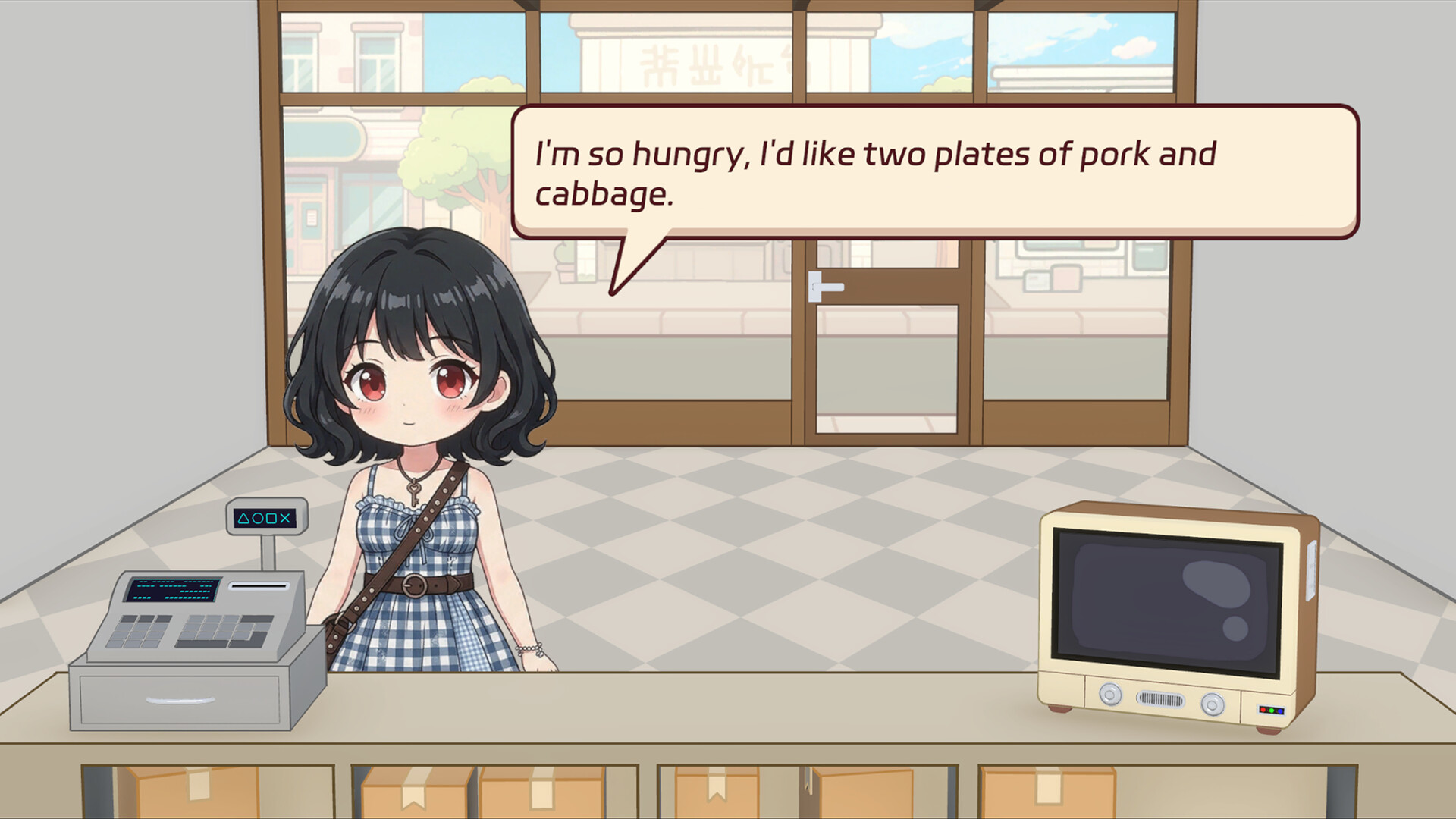 Jiaozi & Shopkeeper