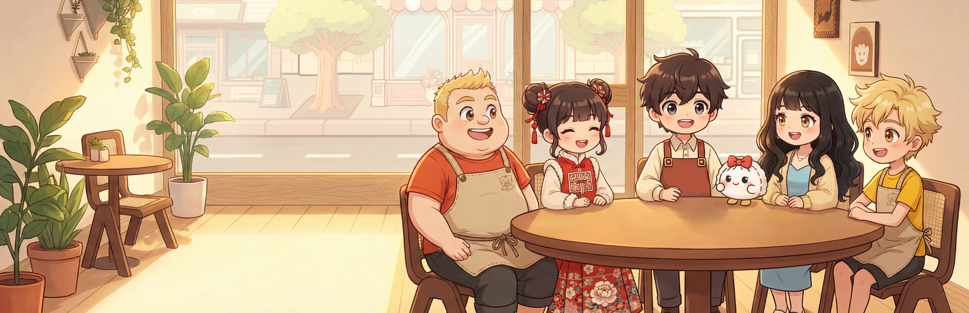 Jiaozi & Shopkeeper