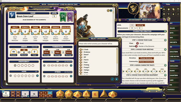 Fantasy Grounds - Daggerheart Core Set