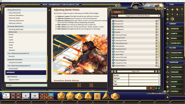 Fantasy Grounds - Daggerheart Core Set screenshot 2