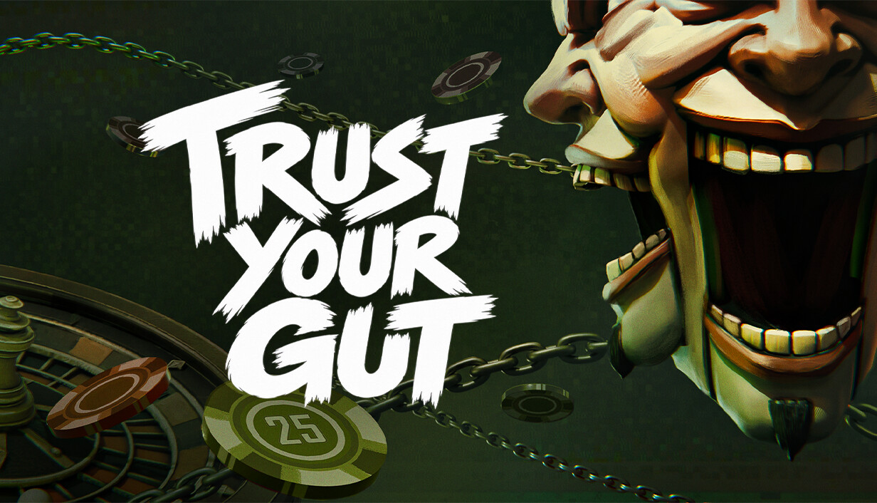 Trust Your Gut capsule with logo