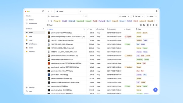 Spacer — Tag-based File Explorer game for Linux 1