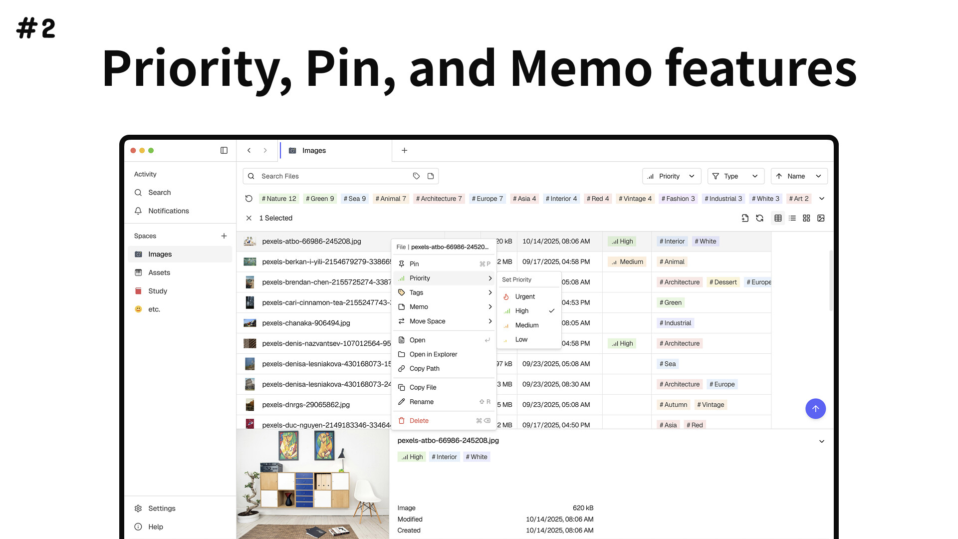 Spacer — Tag-based File Explorer screenshot #2