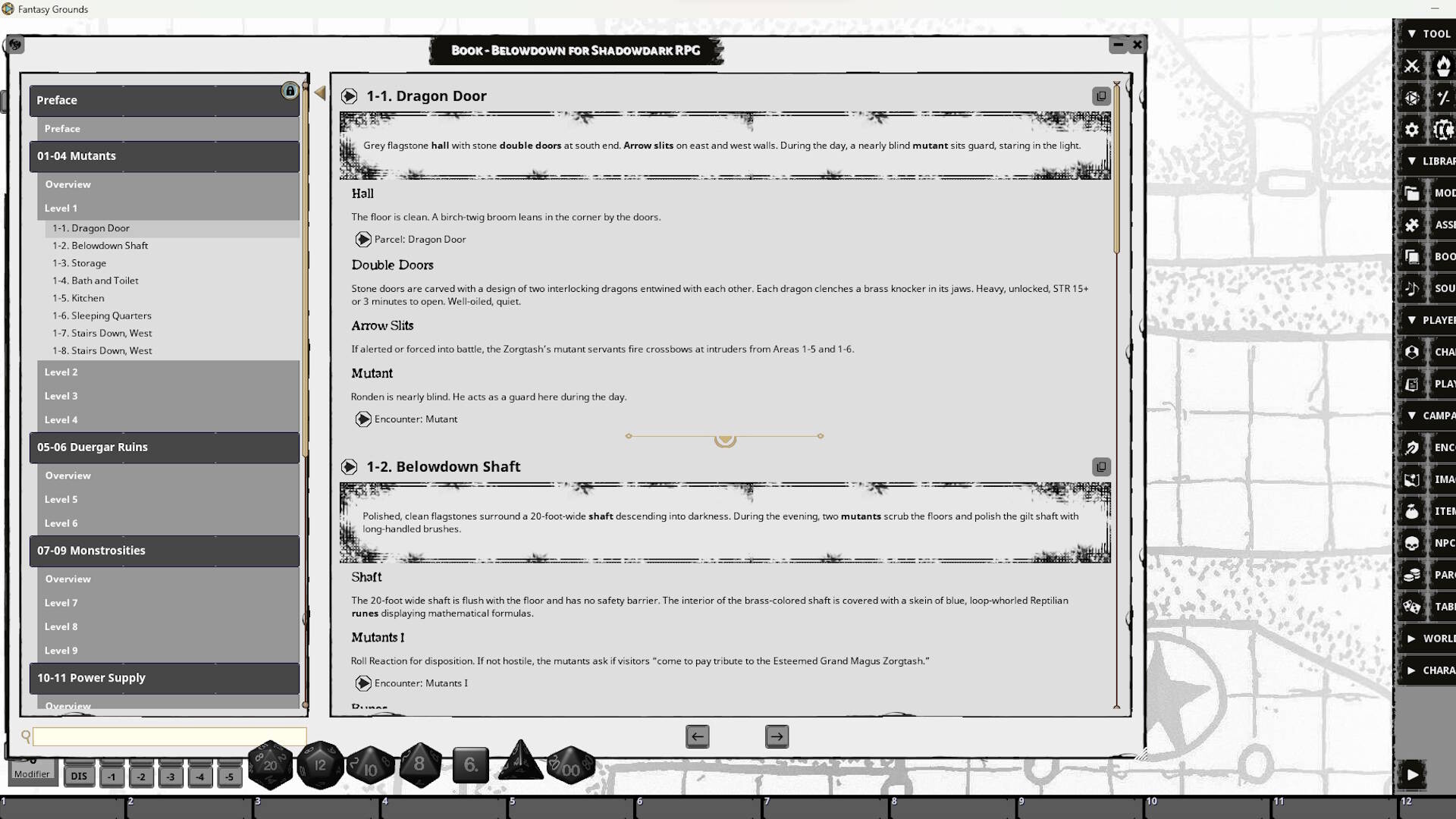 #1. Fantasy Grounds - Belowdown for Shadowdark RPG (Steam) 来自: SmiteWorks USA, LLC