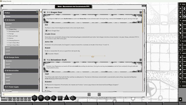 Fantasy Grounds - Belowdown for Shadowdark RPG