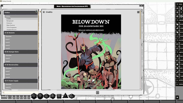 Fantasy Grounds - Belowdown for Shadowdark RPG