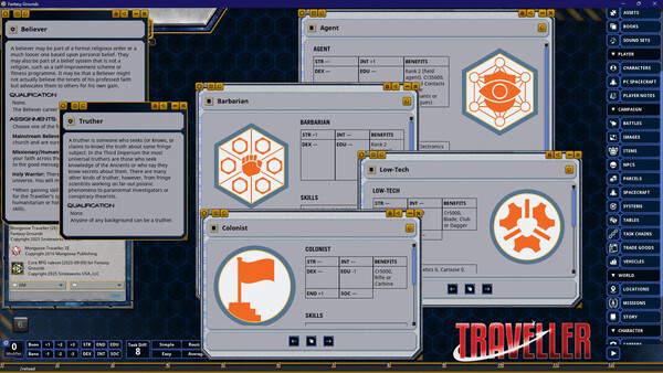 Fantasy Grounds - Traveller Companion Update 2024