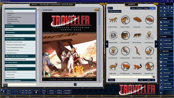 Fantasy Grounds - Traveller Companion Update 2024