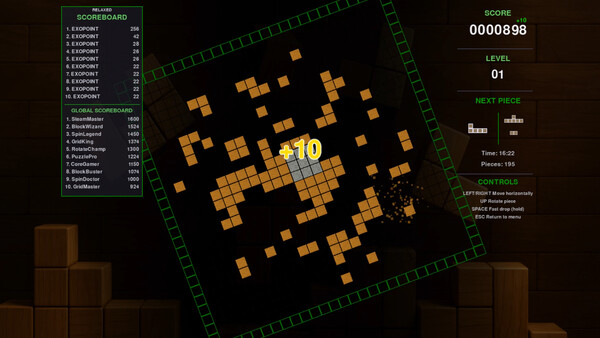 Скриншот из SpinGrid: Core Block Puzzle Скриншот из SpinGrid: Core Block Puzzle