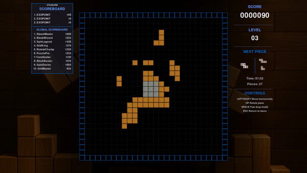 SpinGrid: Core Block Puzzle game for windows Pc 1