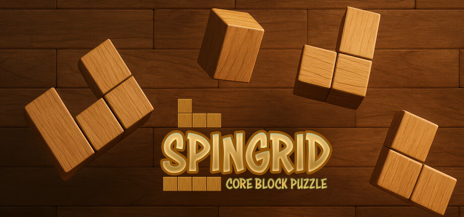 SpinGrid: Core Block Puzzle header image