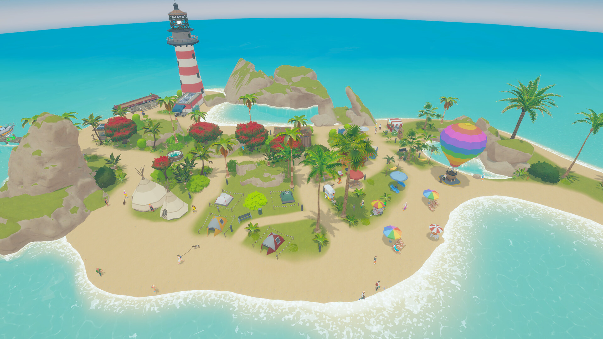 Camp Paradise: Island Resort Tycoon screenshot 1