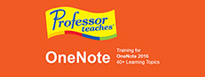 Professor Teaches OneNote 2016