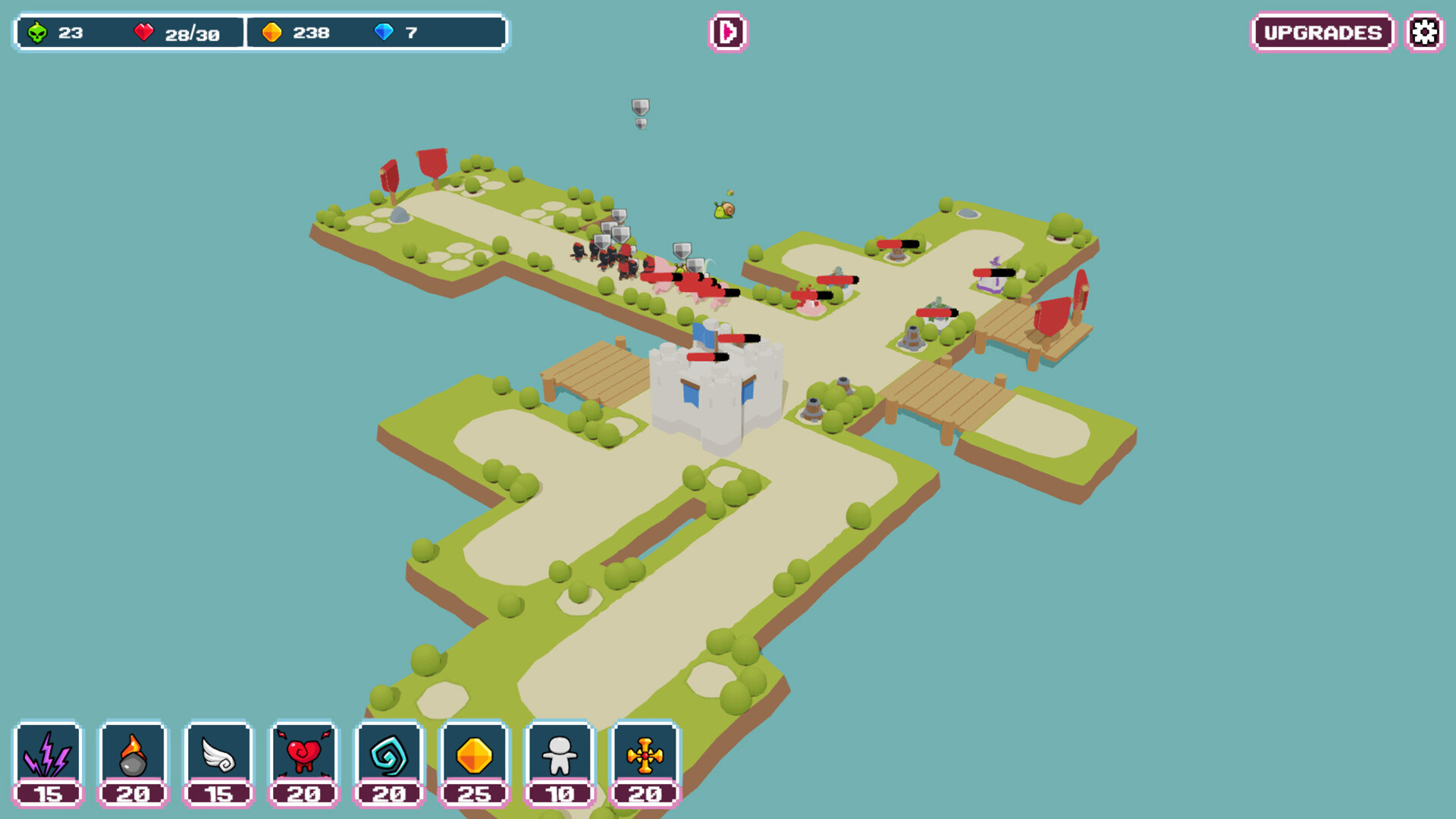 No Kings Tiny Defenders screenshot #4