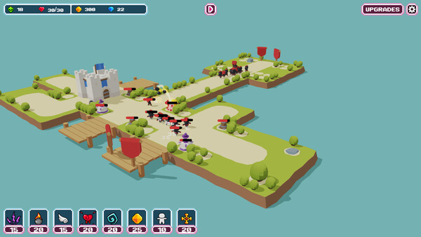 Screenshot of No Kings Tiny Defenders