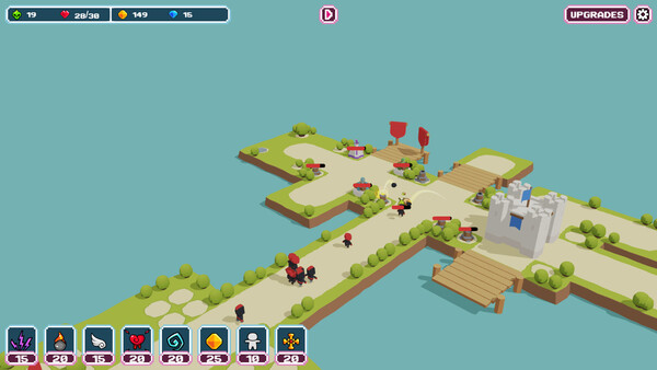 Screenshot of No Kings Tiny Defenders