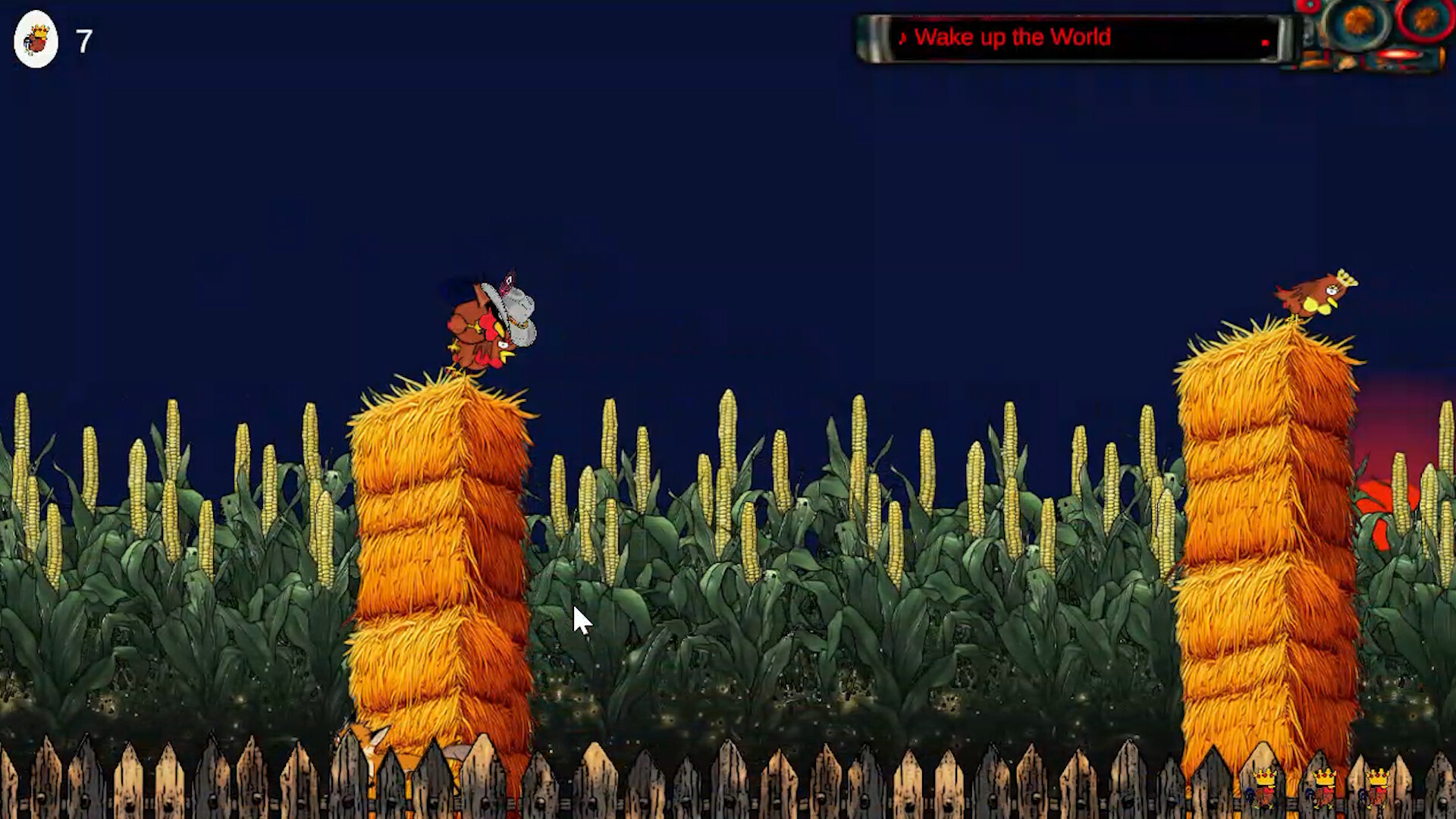 Flappy Coq - The 2D Rooster Simulator Game screenshot #2