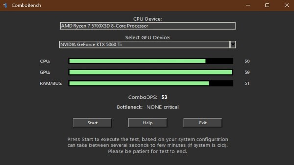 ComboBench game for Linux 1