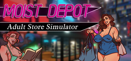Moist Depot: Adult Store Simulator Banner