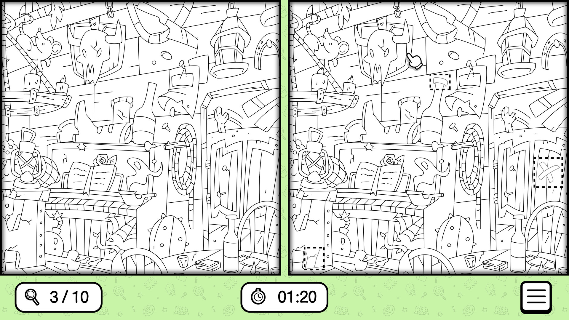 There's No Differences: Santa screenshot #4